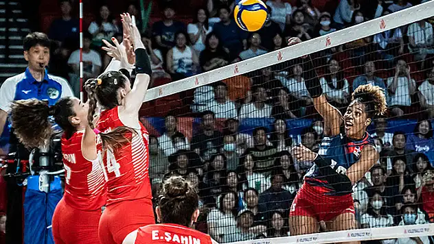 A Milli Kadın Voleybol Takımı, Dominik Cumhuriyeti'ni 3-1 mağlup etti
