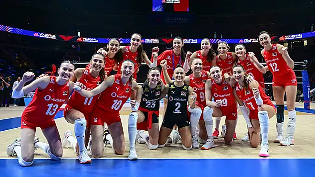 A Milli Kadın Voleybol Takımı, Milletler Ligi'ne galibiyetle başladı