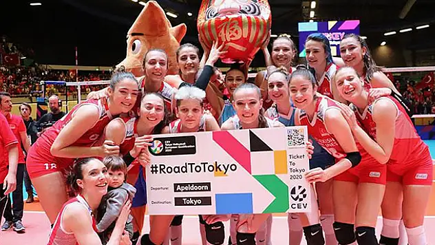 A Milli Kadın Voleybol Takımı olimpiyatlara katılmaya hak kazandı
