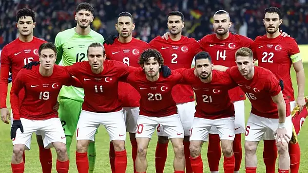 A Milli Takım, FIFA sıralamasında 2 basamak yükseldi!
