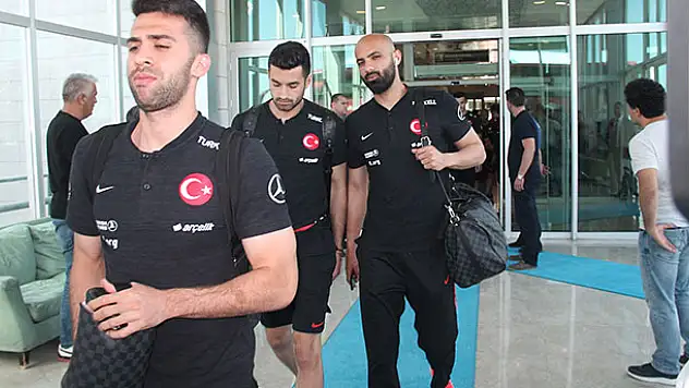 A Milli Takım, Konya'ya geldi