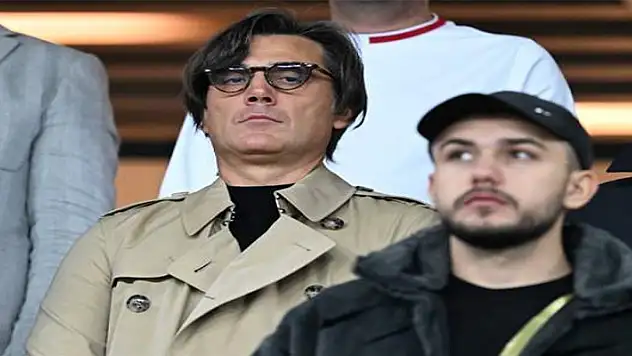 A Milli Takımın yeni teknik direktörü Montella, Konya'da tribünde 