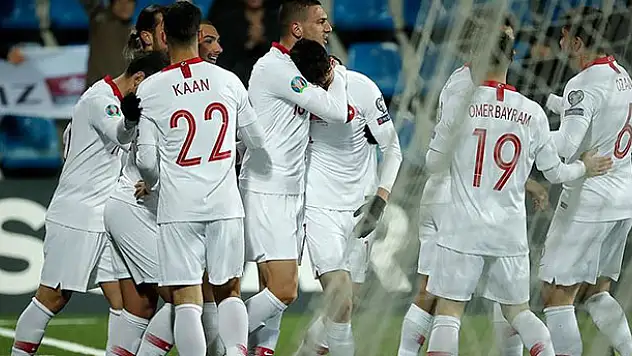 A Milliler Avrupa yolundaki son maçını rahat kazandı