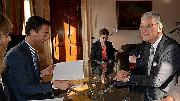 AB Bakanı ve Başmüzakereci Bozkır, İtalya'da