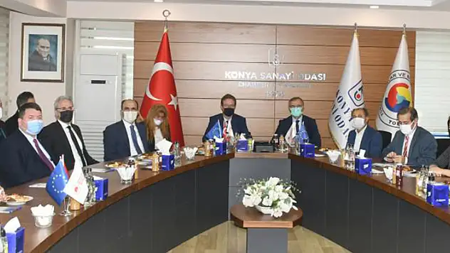 AB Büyükelçisinden KSO'ya ziyaret
