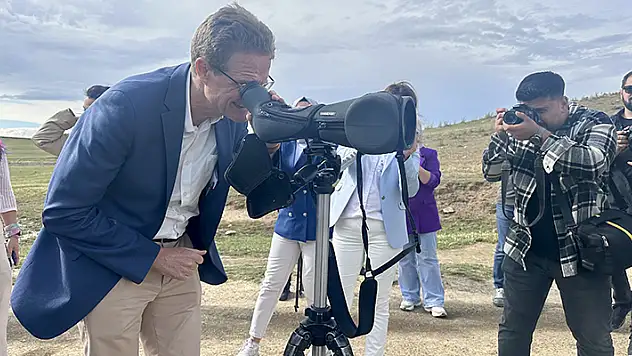 AB Türkiye Delegasyonu Başkanı Meyer-Landrut, Tuz Gölü'nde incelemelerde bulundu
