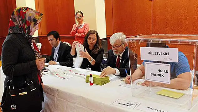 ABD'deki Türkler sandık başında