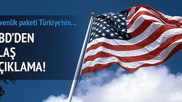 ABD'den İç güvenlik paketi yorumu