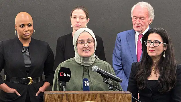 ABD'de serbest bırakılan doktora öğrencisi Rümeysa Öztürk: 'Çok heyecanlıyım'