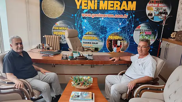 Abdullah Ağralı'dan Yeni Meram'a ziyaret