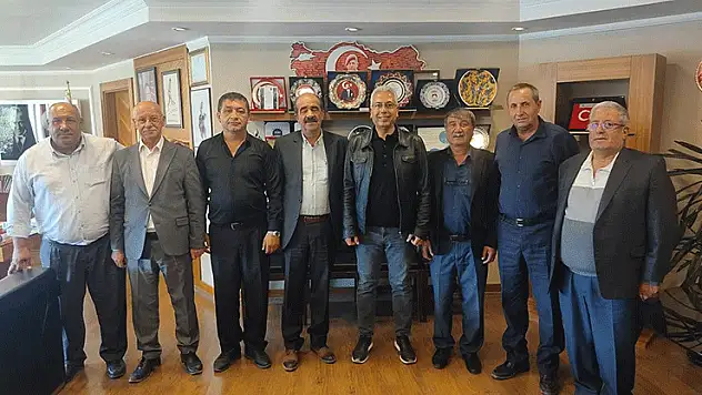 Abdullah Çelik'ten Başkan Akpınar'a ziyaret