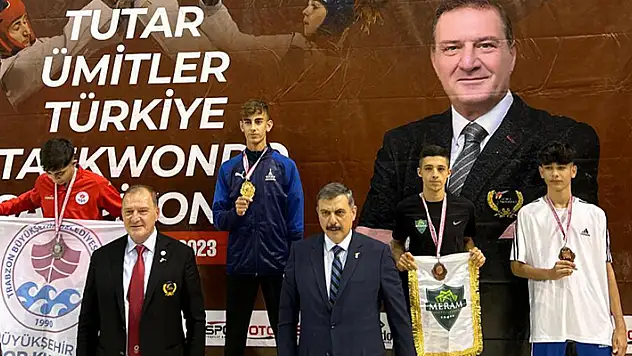 Abdullah Dönmez Türkiye üçüncüsü