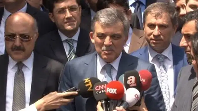 Abdullah Gül, Başbakan'la yaptığı görüşmeyi anlattı