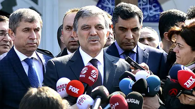 Abdullah Gül'den muhabire tepki