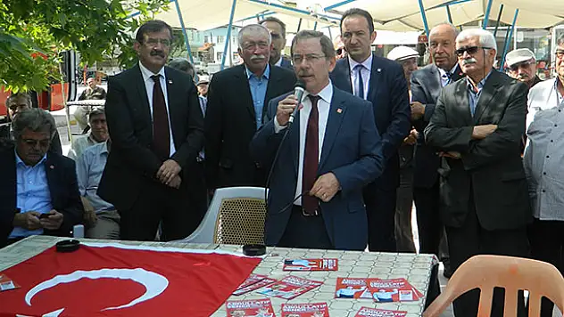 Abdüllatif Şener seçim startını verdi