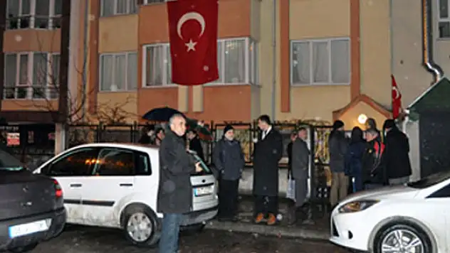 Acı haber Şehit Kurmay Binbaşı'nın evine ulaştı