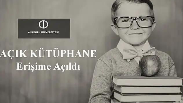 Açıköğretim'de bir yenilik daha: 'Açık Kütüphane'