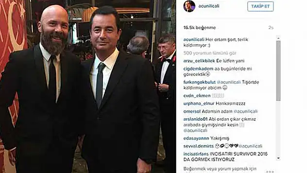 Acun Ilıcalı: Her ortam şort terlik kaldırmıyor