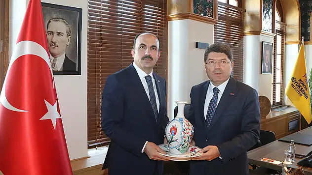 Adalet Bakanı Yılmaz Tunç, Başkan Altay'ı ziyaret etti