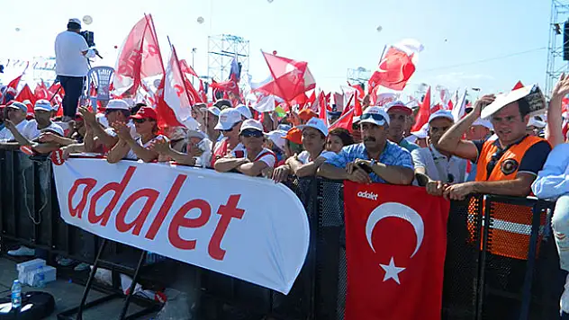 Adalet Yürüyüşüne Konya'dan destek