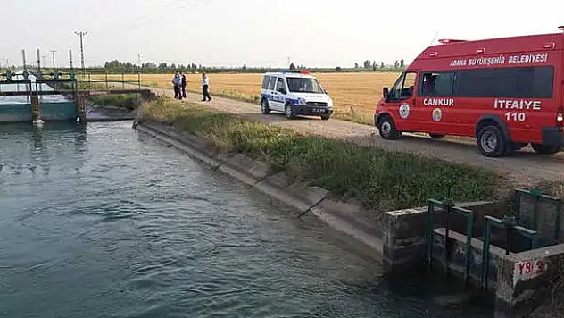 Adana'da kanala giren Suriyeli boğuldu, kuzeni kayboldu