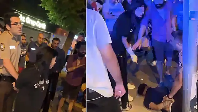 Adana'da mahalle bekçisi, kolundan bıçaklayan genç kızı tabanca ile ayağından vurdu