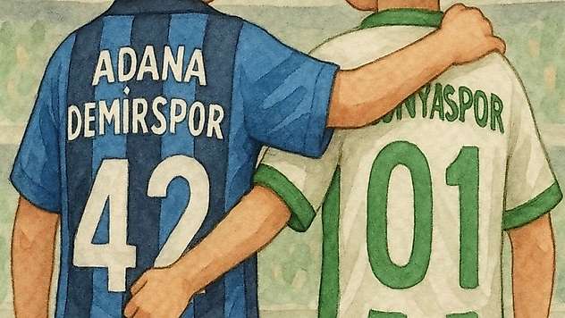 Adana Demirspor'dan Konyaspor'a kutlama