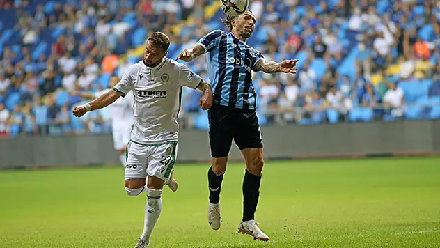 Adana Demirspor ile Konyaspor 9. kez karşılaşacak