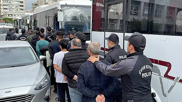 Adana merkezli 5 ildeki suç örgütü operasyonunda 59 tutuklama
