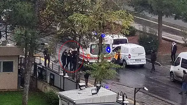 Adliyede çıkan kavgada atılan damacana polisin burnunu kırdı: 4 gözaltı
