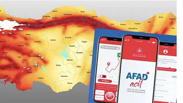 Adresini gir, deprem riskini öğren! AFAD uygulamayı ilk kez duyurdu! Türkiye'de bir ilk....
