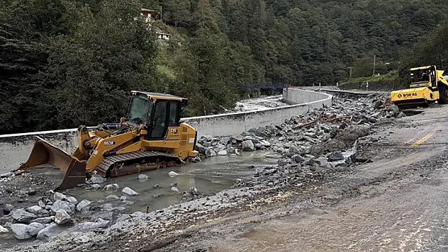 AFAD'dan Doğu Karadeniz'deki yağışların ardından yapılan çalışmalara ilişkin açıklama
