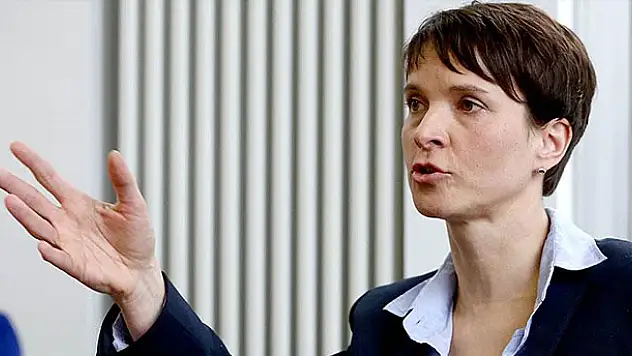 AFD Başkanı Petry Almanya'daki olaylardan sığınmacıları sorumlu tutu