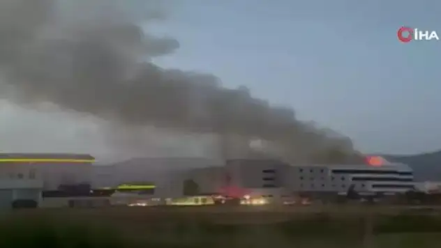 Afyonkarahisar'da 5 yıldızlı termal otelde yangın