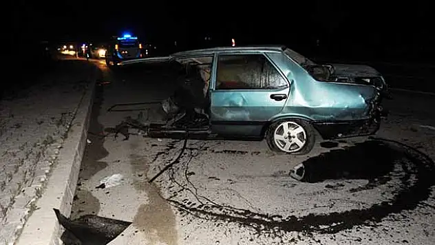 Afyonkarahisar'da korkunç kaza: 2 ölü