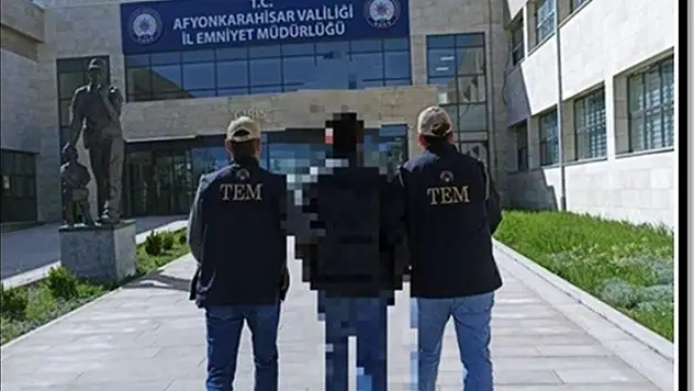Afyonkarahisar'da yabancı uyruklu DEAŞ üyesi yakalandı
