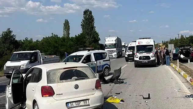 Afyonkarahisar'da kaza: 1 ölü, 3 yaralı