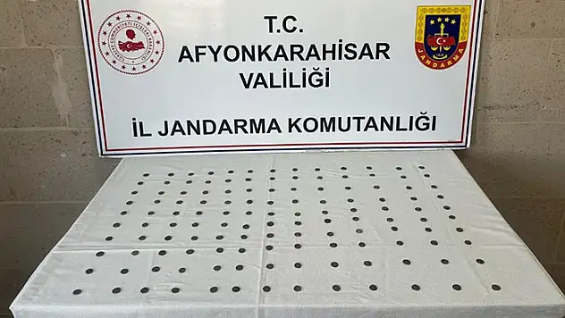 Afyonkarahisar'da tarihi eser kaçakçısı yakalandı!
