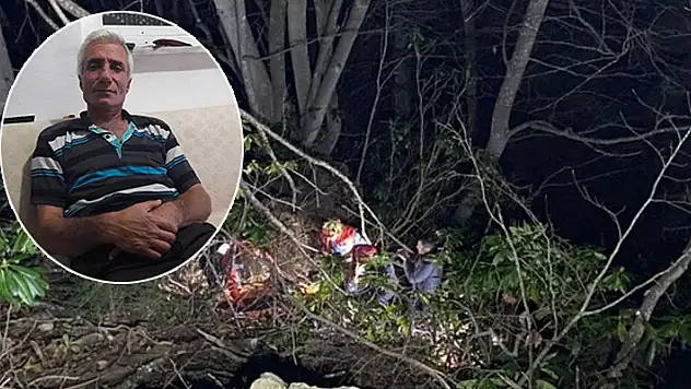 Ağaç keserken düşen kaya çarptı, uçuruma yuvarlanıp öldü

