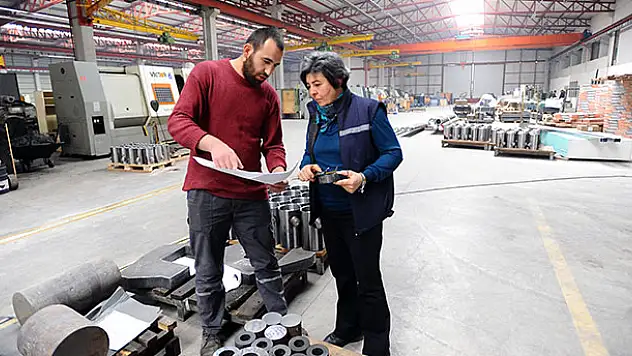Ağır sanayinin ihracatçı kadını