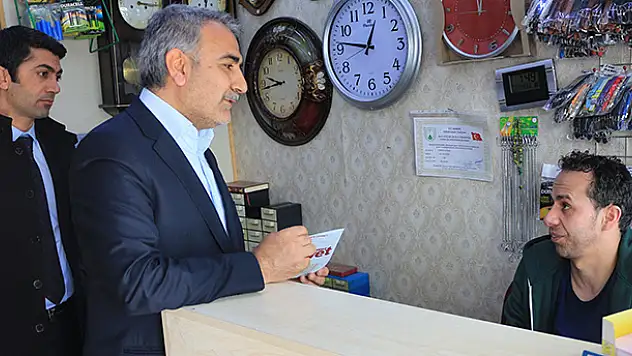 Ağralı referandum için destek istedi