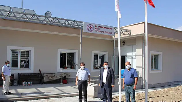 Ahırlı'da toplum sağlığı merkezi yeni yerinde hizmete girdi