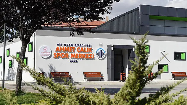 Ahmet Çalık Spor Merkezi açıldı