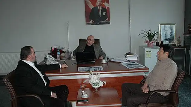 Ahmet Çalışır'dan gazetemize ziyaret
