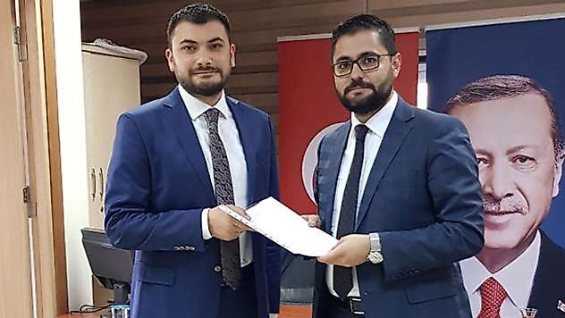 Ahmet İzi de adaylık  başvurusu yaptı