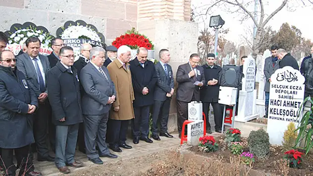 Ahmet Keleşoğlu mezarı başında anıldı