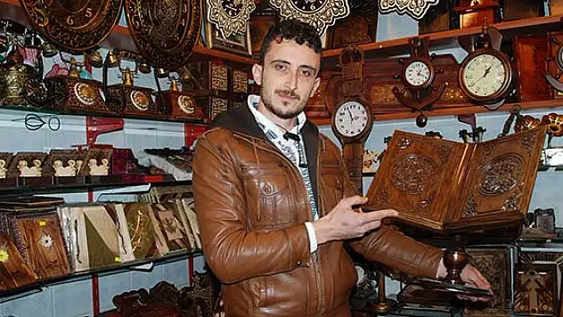 Ahşap, sanat eserine dönüşüyor