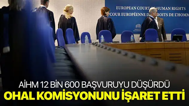 AİHM'den OHAL başvuruları ile ilgili kritik karar
