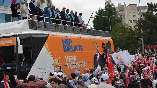 AK Parti Çankırı'da Gövde Gösterisi Yaptı