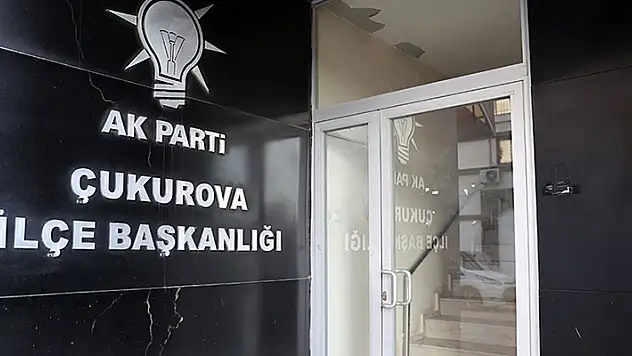 AK Parti Çukurova İlçe Başkanlığına silahla saldıran şüpheli tutuklandı
